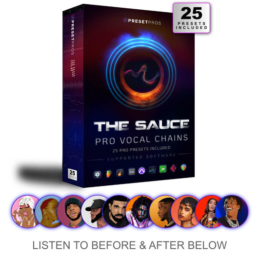 THE SAUCE Pro Vocal Chain Presets